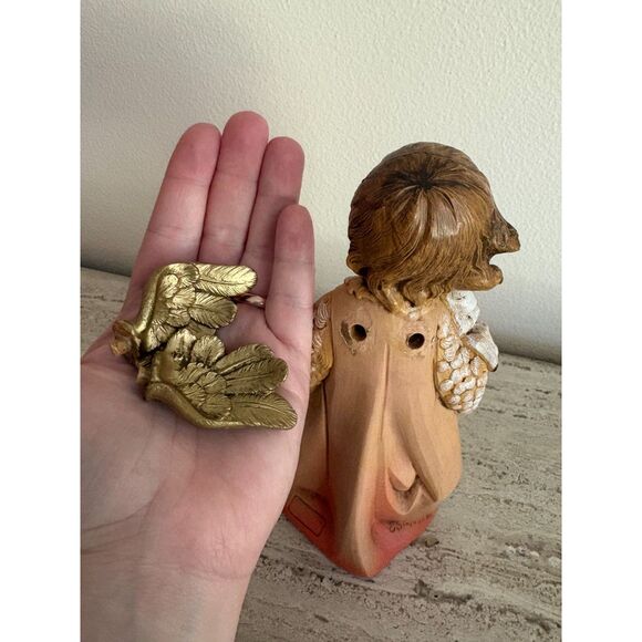 1988 Fontanini Large Plastic Angel Figure - Picture 7 of 7